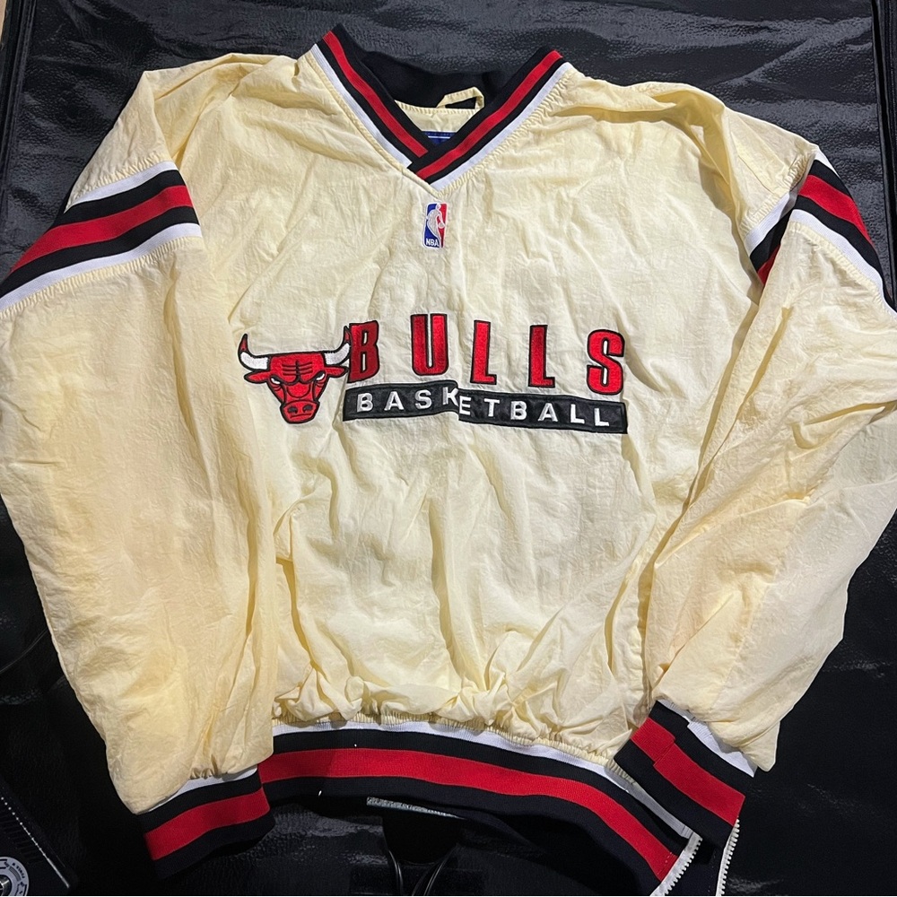 CHICAGO BULLS NBA PULLOVER JACKET XL